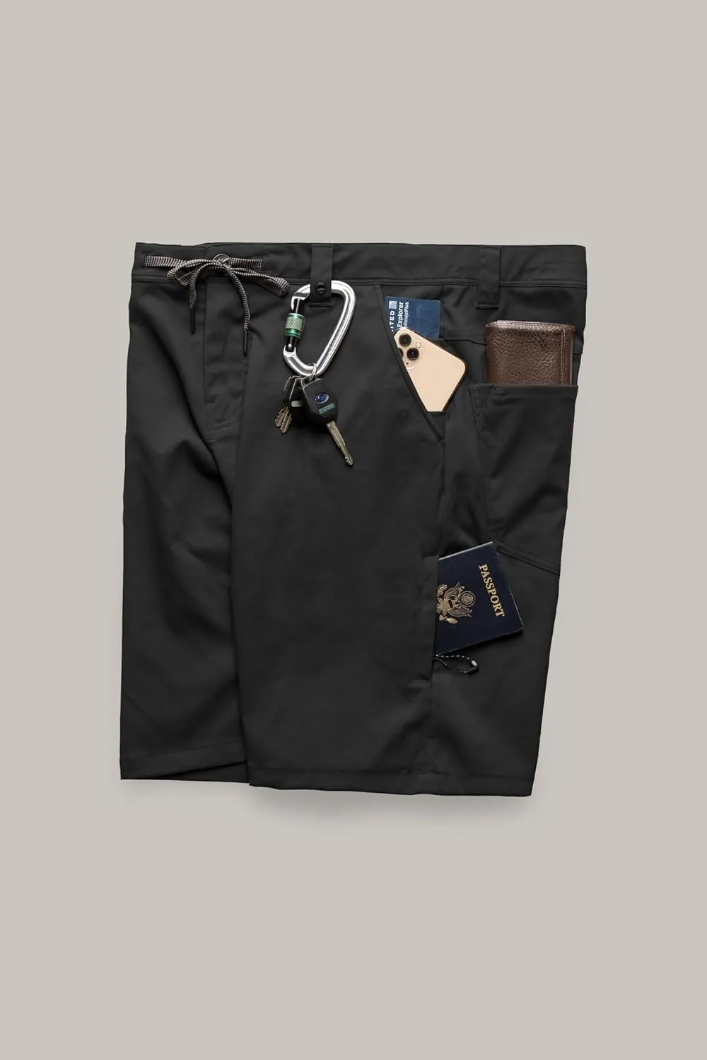 686 Men's Everywhere Hybrid Short - Relaxed Fit - Quick-Drying Classic Shorts - 10 Pocket Design