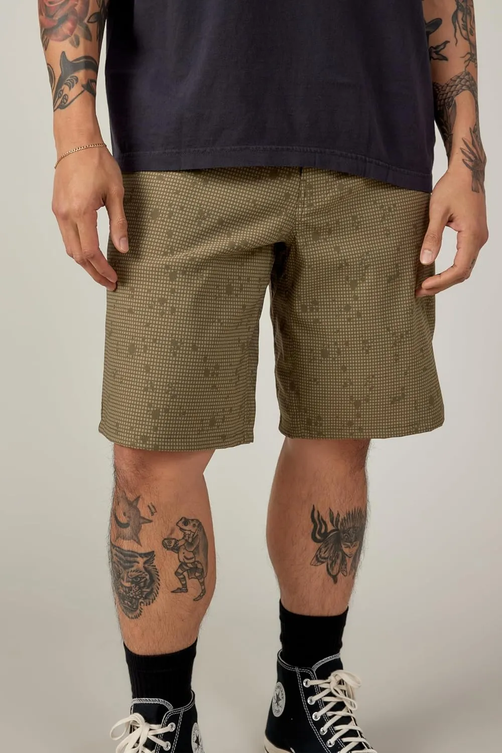 686 Men's Everywhere Hybrid Short - Relaxed Fit - Quick-Drying Classic Shorts - 10 Pocket Design