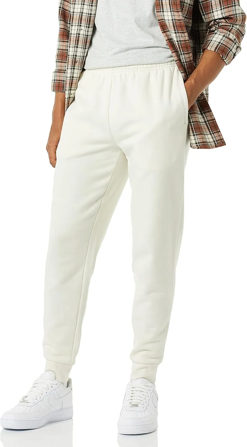 Amazon Essentials Men's Joggers Sweatpants, Fleece, Comfortable Fit