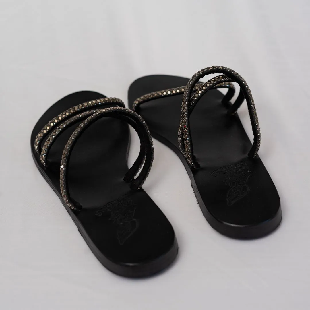 Ancient Greek Polytimi Crystal Embellished Slides, 39