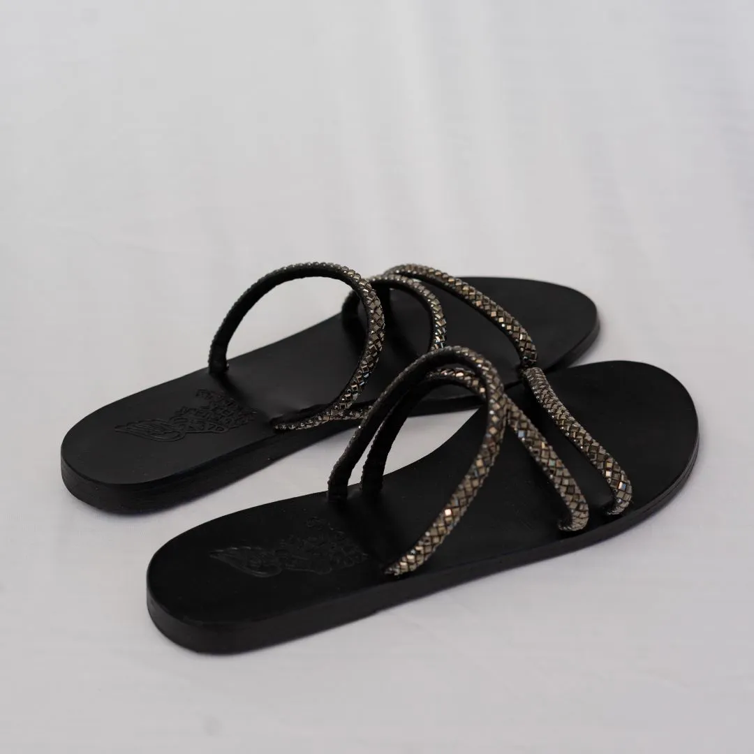 Ancient Greek Polytimi Crystal Embellished Slides, 39