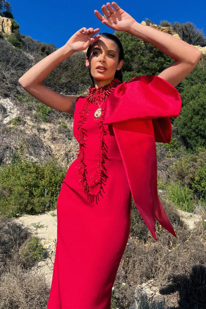 Anthea Red Dress