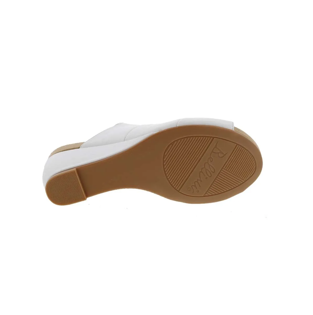 Bellini White Women Wedge Sandals In White Smooth