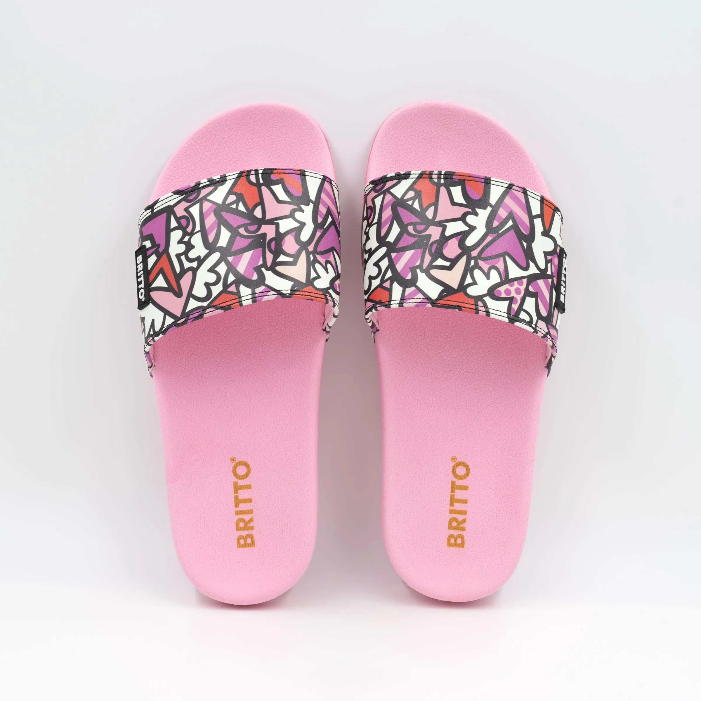 BRITTO® Slides - Pink Alive