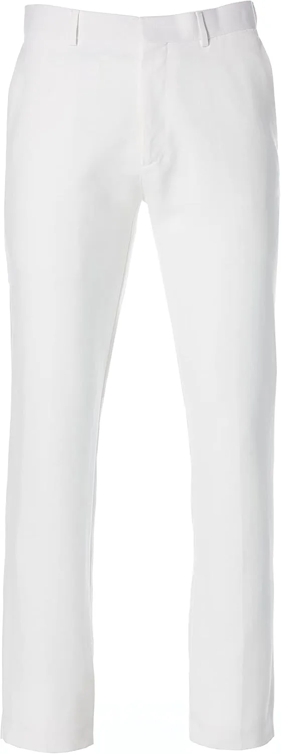 Cubavera Men's Linen Blend Dress Pants, Flat Front, Lightweight Breathable Fabric, Durable Plain Weave, 30", 32", 34” Inseams