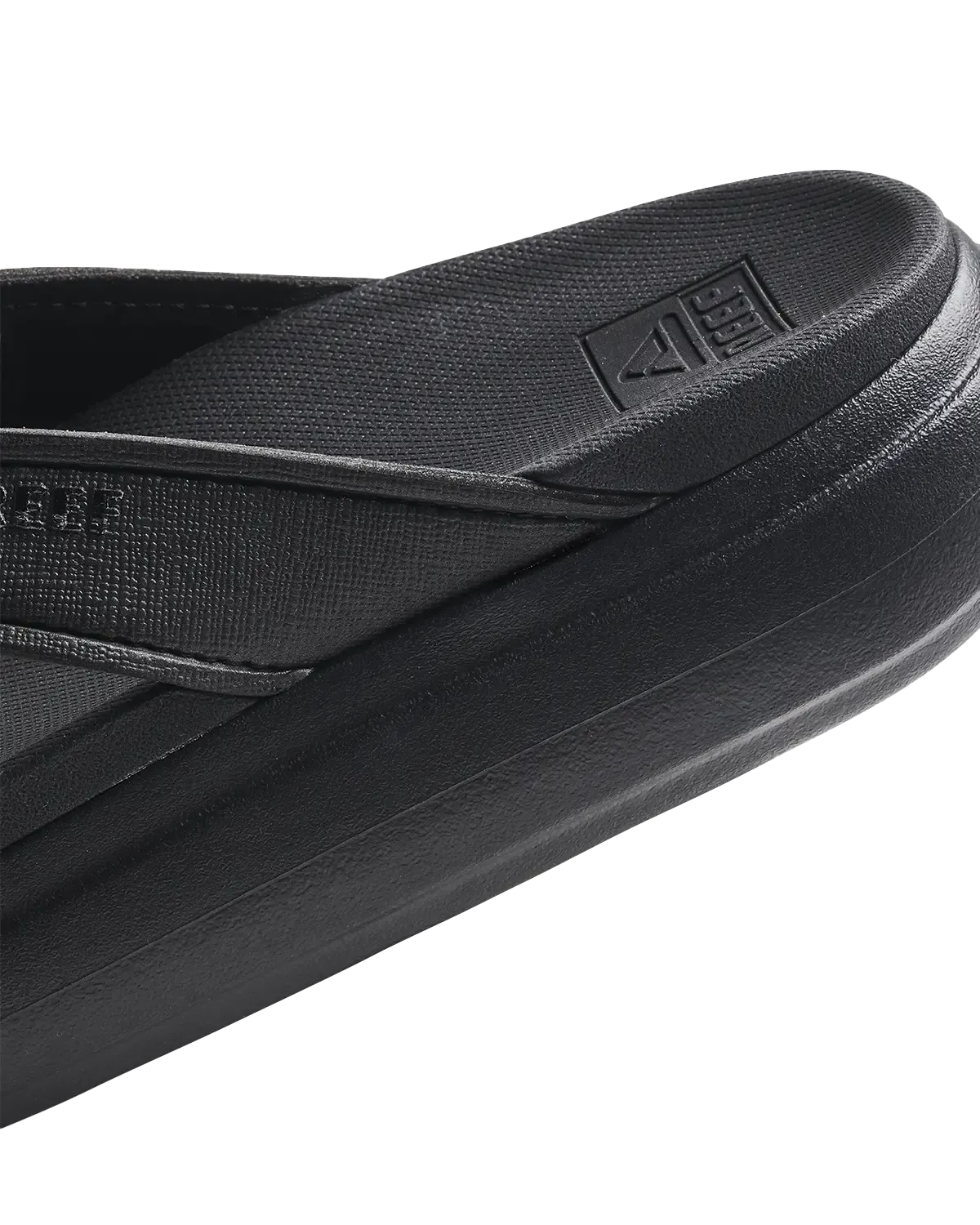 Cushion Bondi Flip Flops in Black & Black