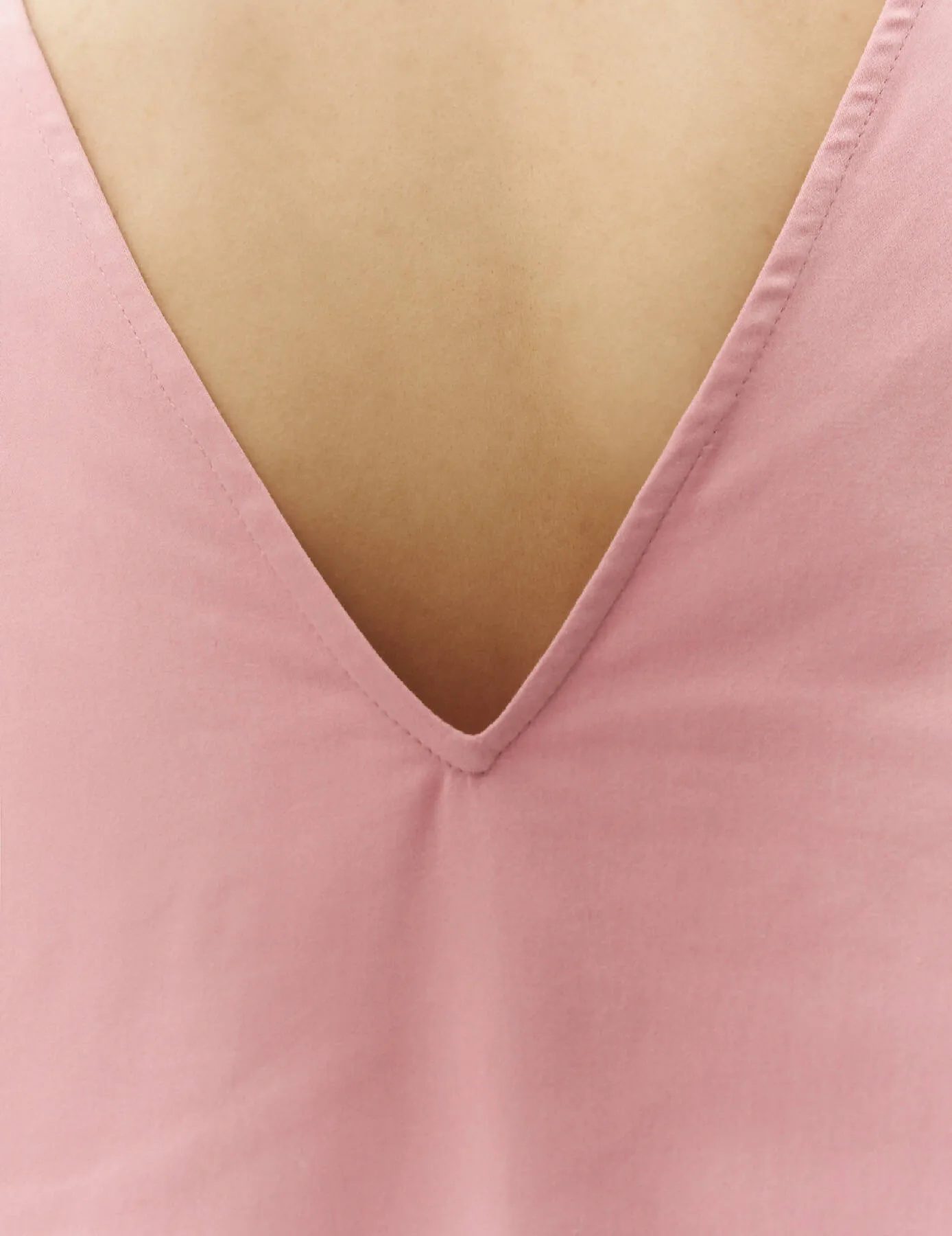 Day Dress Short Lenght — Dusty Pink Color