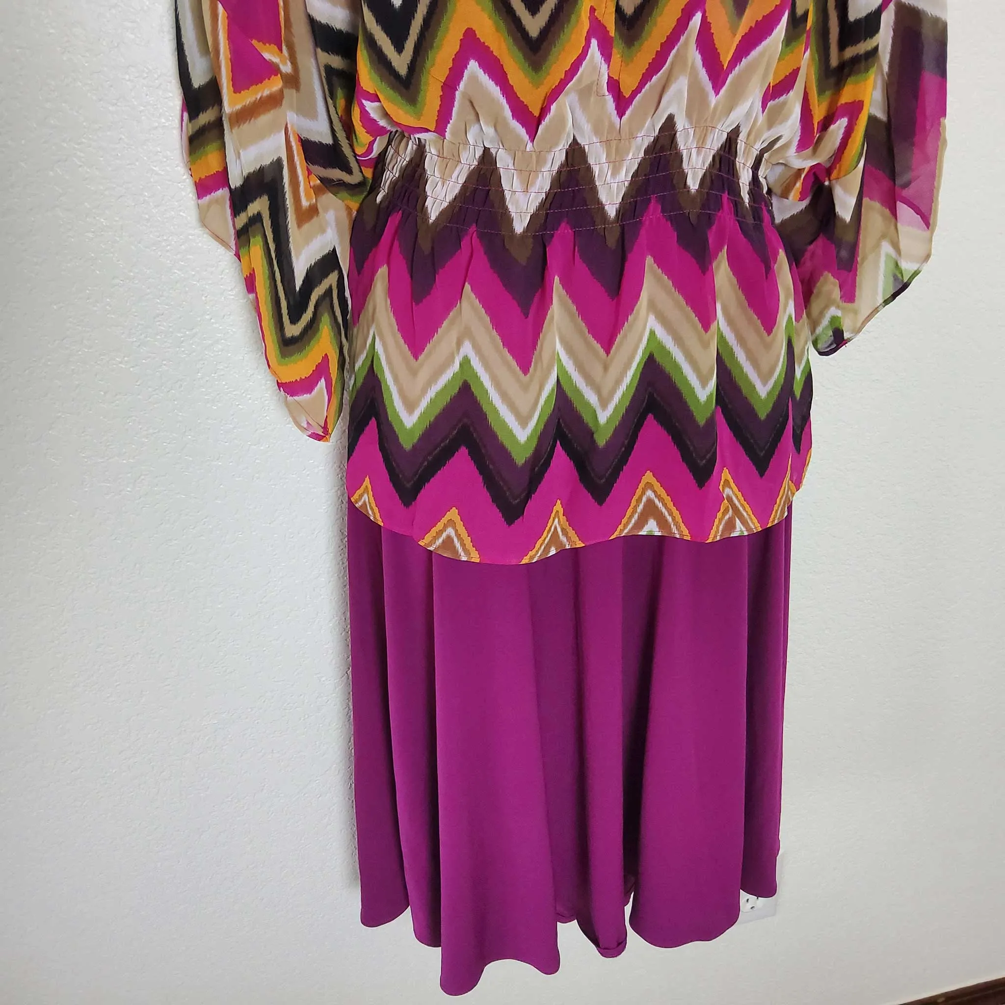 East 5th Pink Two-Piece Skirt Set with Detachable Camisole, Women's Medium
