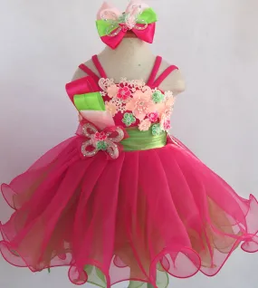 Elegant Baby/Kids/Newborn/Infant Natural Pageant Dress