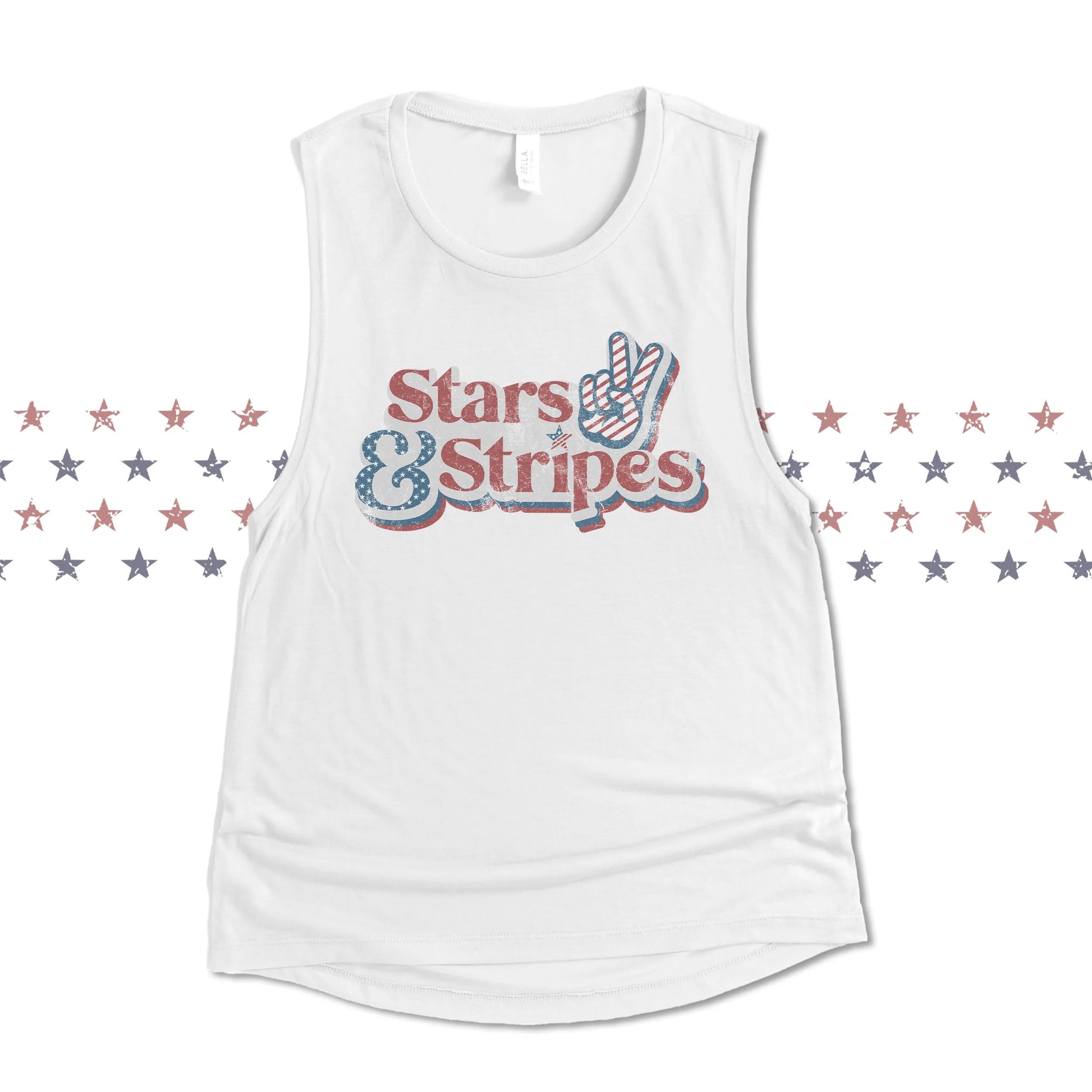 fourth of july bella tank adorable stars & stripes tank top for 4th of july simple