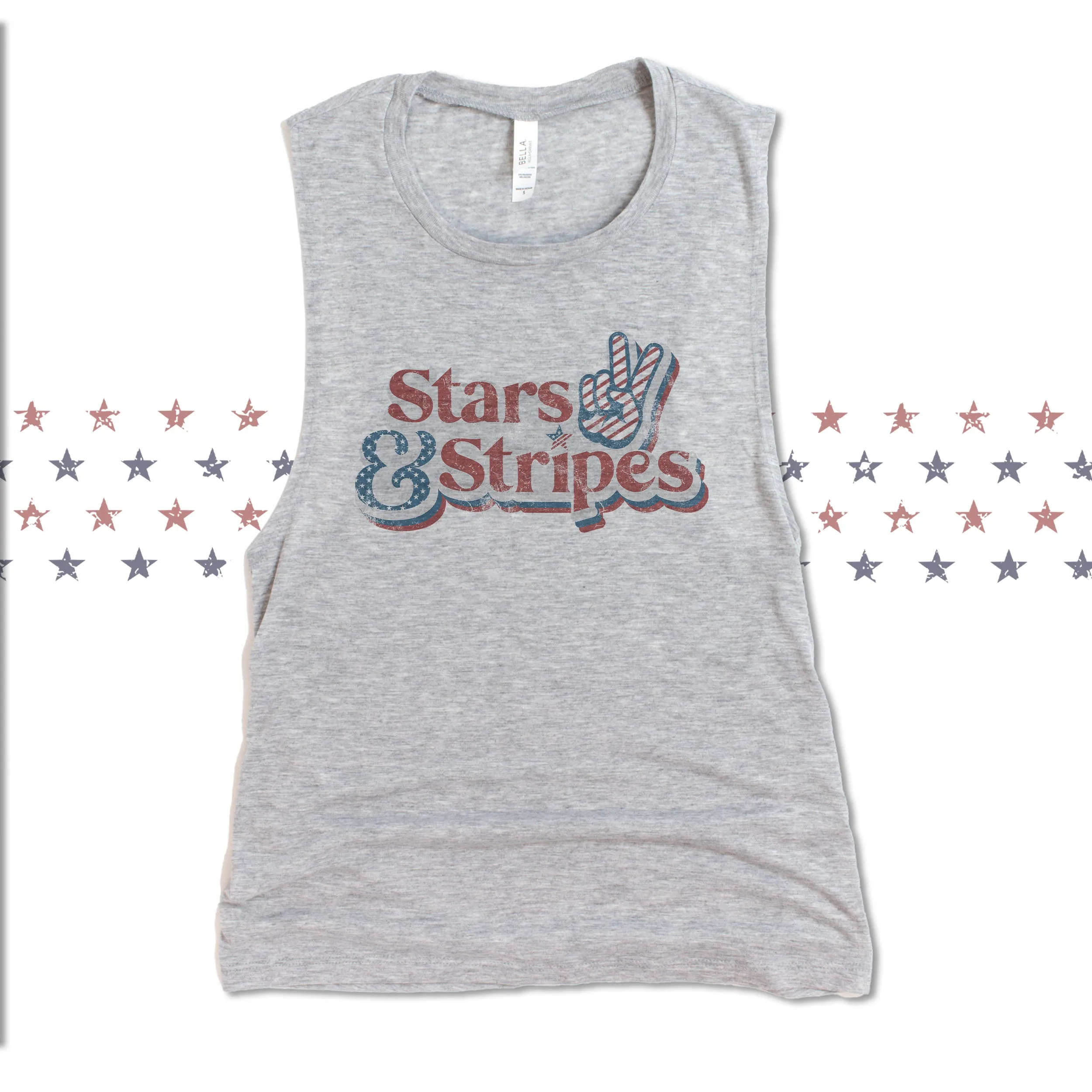 fourth of july bella tank adorable stars & stripes tank top for 4th of july simple