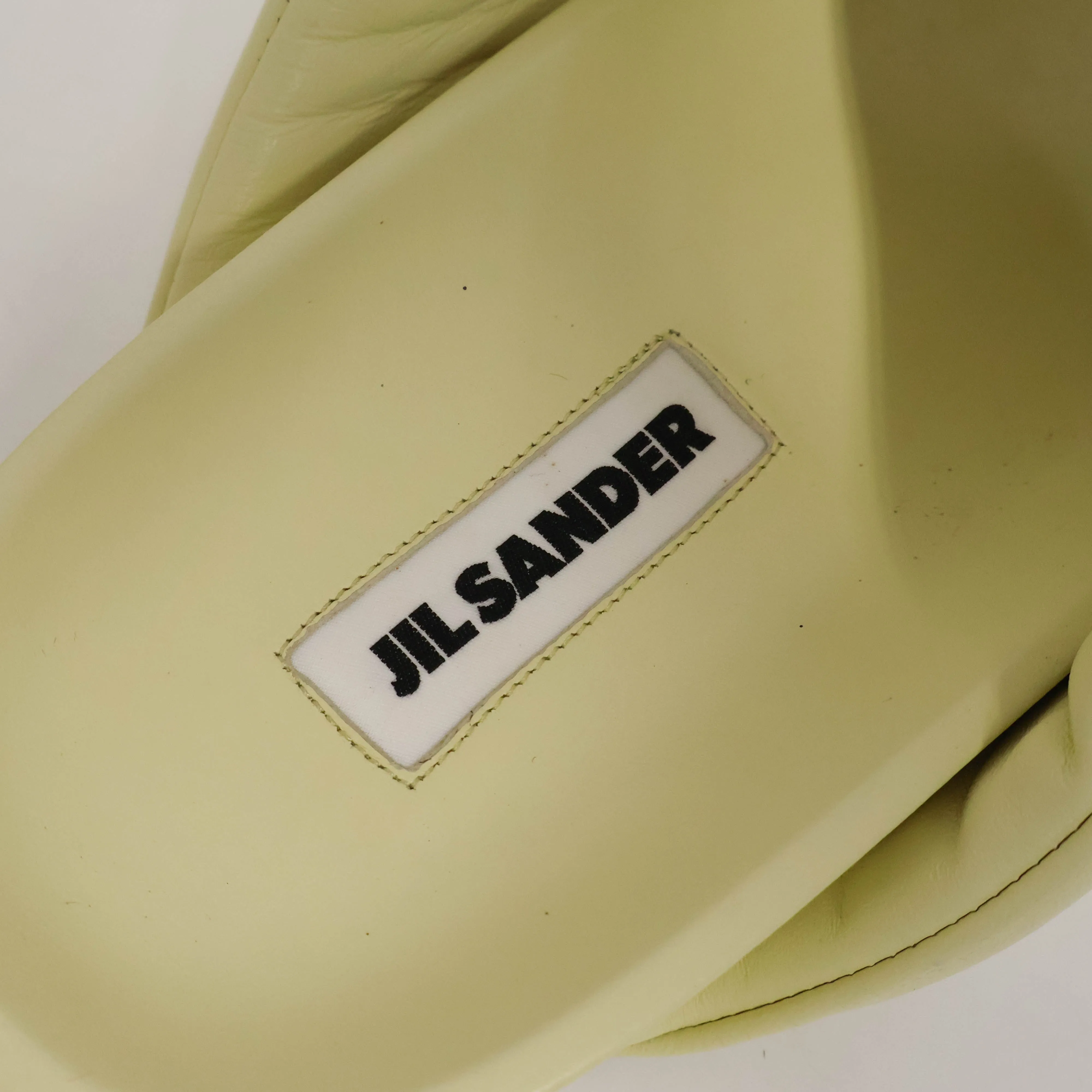 Jil Sander Yellow Sandals Criss - Cross 43