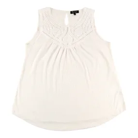 lily morgan Women's Plus Crochet Camisole