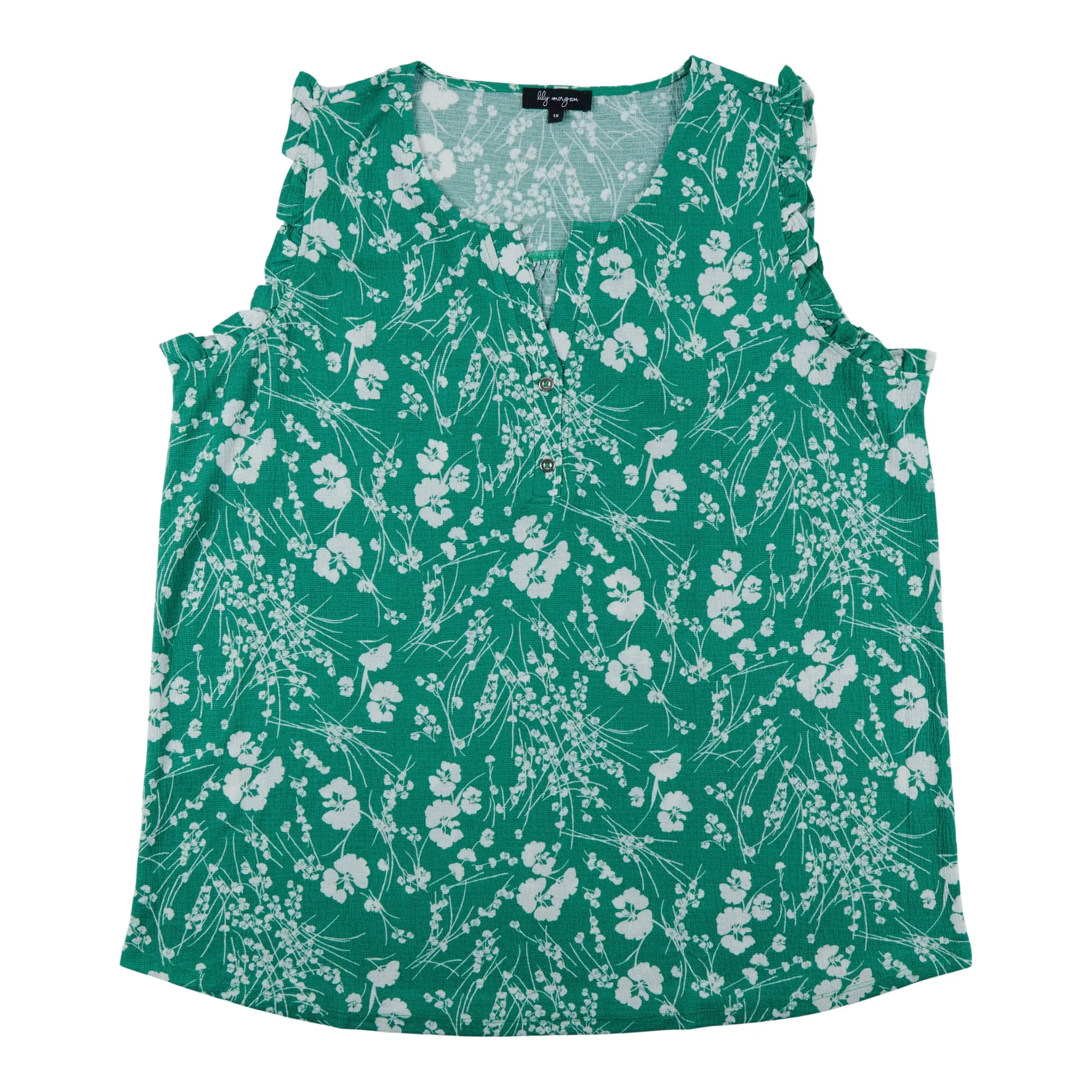 lily morgan Women's Plus Printed Camisole