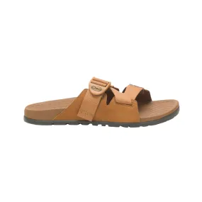 Lowdown Leather Slide - Taffy