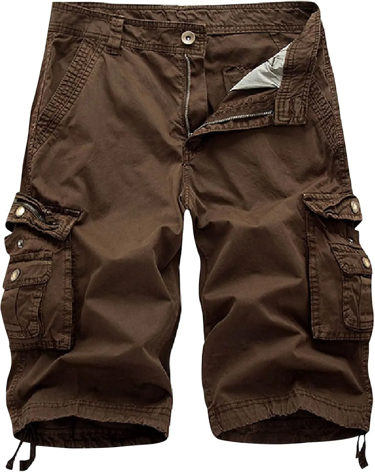 Men's Cargo Shorts Casual Lightweight Relaxed Fit Multi Pocket Sport Shorts Plus Size Summer Tactical Cargo Shorts