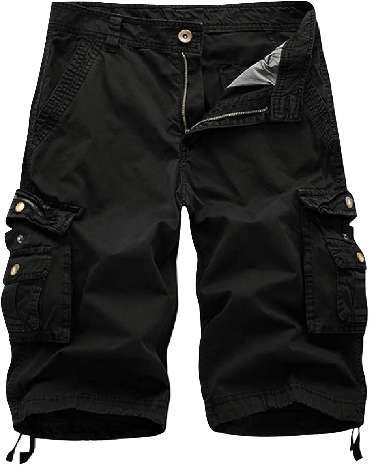 Men's Cargo Shorts Casual Lightweight Relaxed Fit Multi Pocket Sport Shorts Plus Size Summer Tactical Cargo Shorts