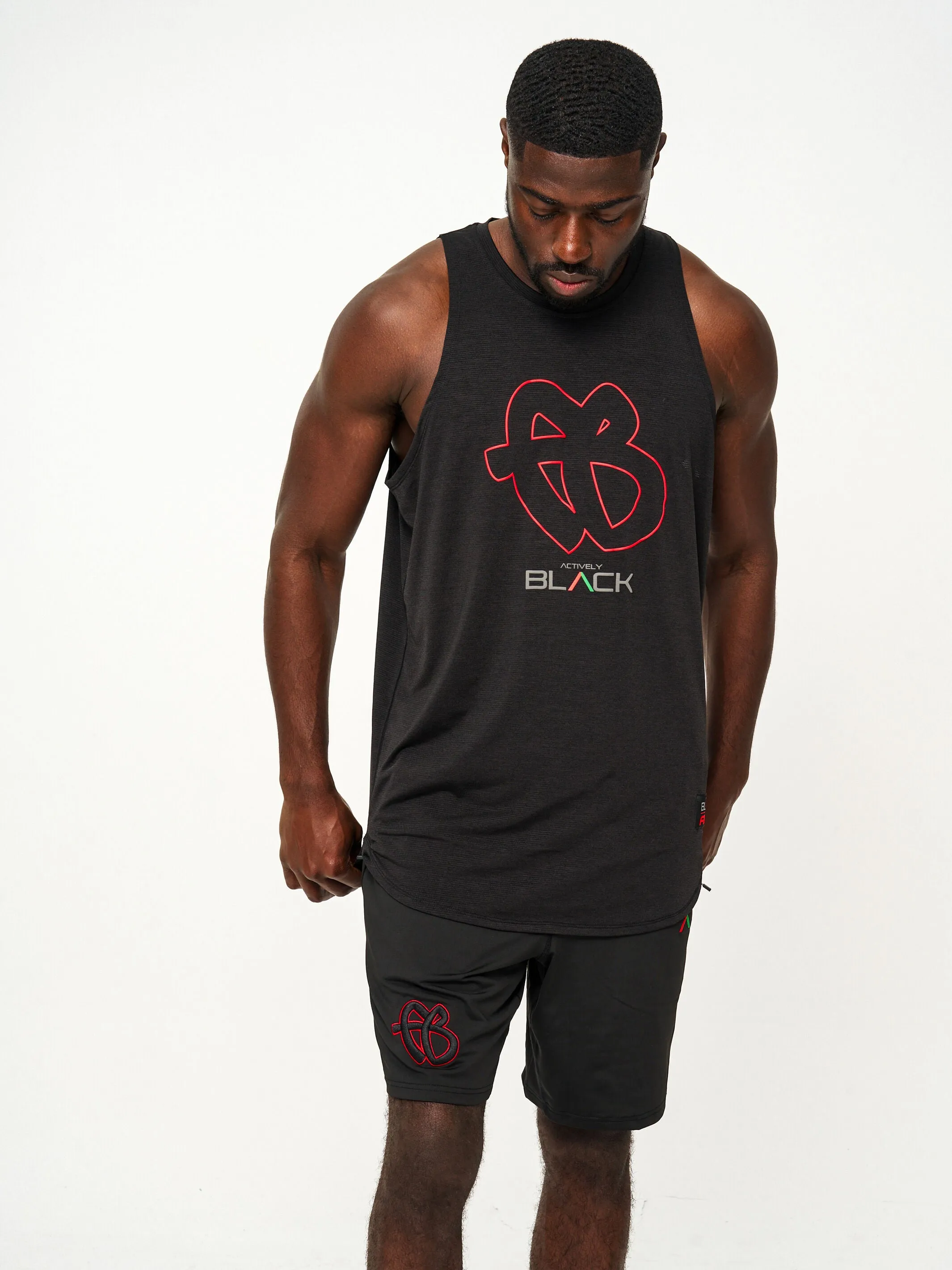 Men's FUBU x Actively Black Performance Tank