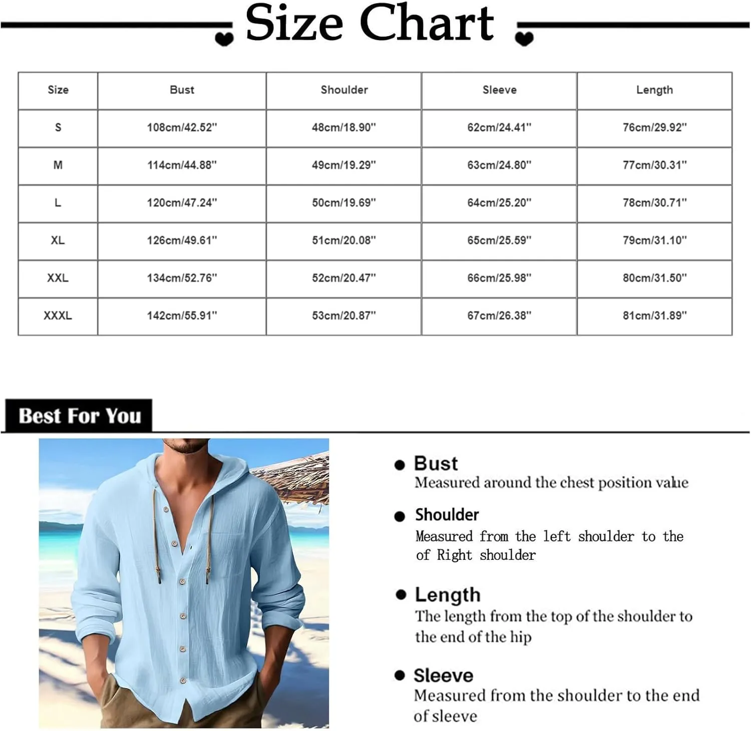 Men's Linen Shirts with Hood Quick Dry Breathable Long Sleeve Button Down Summer Beach Hippie Shirt Loose Sweatshirts