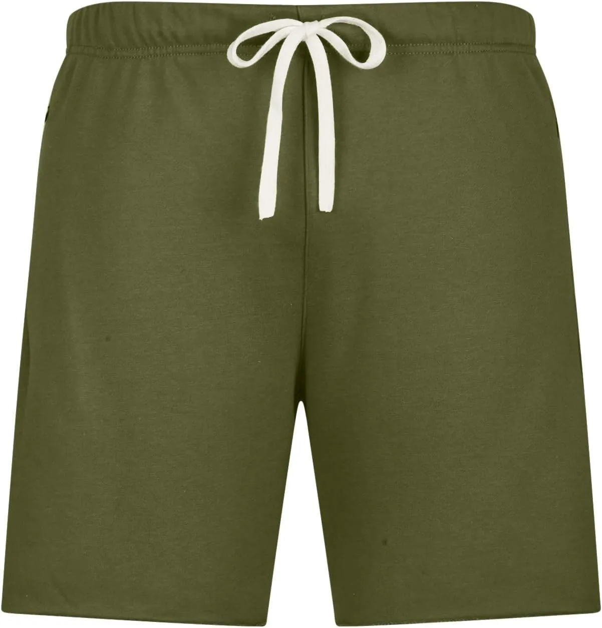 Mens Shorts Cotton Athletic Shorts Men's Casual Lounge Shorts Relaxed Fit Summer Drawstring Shorts Slacks with Pocket