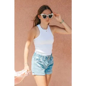 Modal Ribbed Tank Top - FINAL SALE