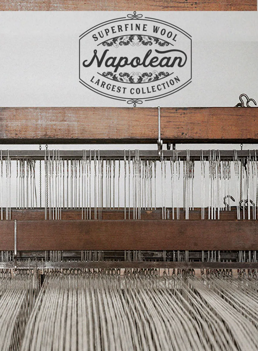 Napolean Ricci Mud Brown Wool Pants
