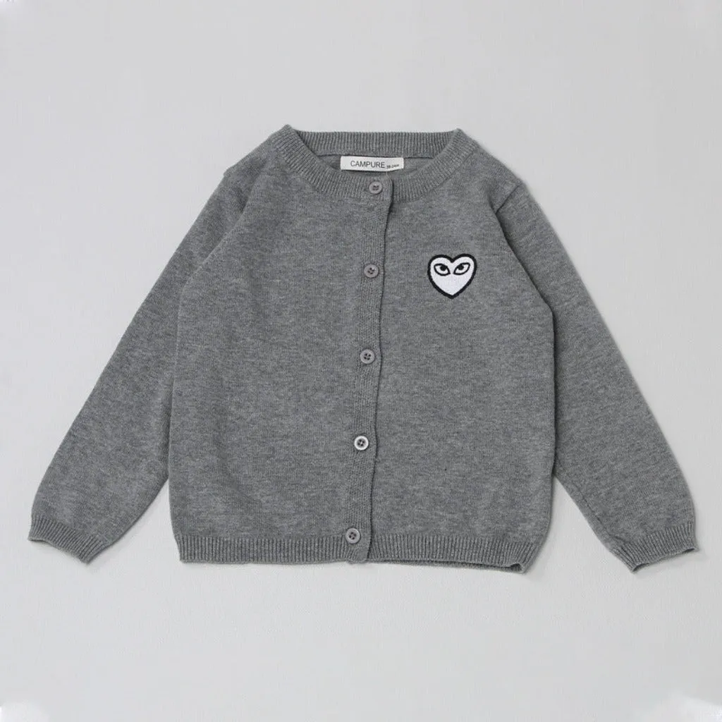 Natural Cotton Unisex Cardigan