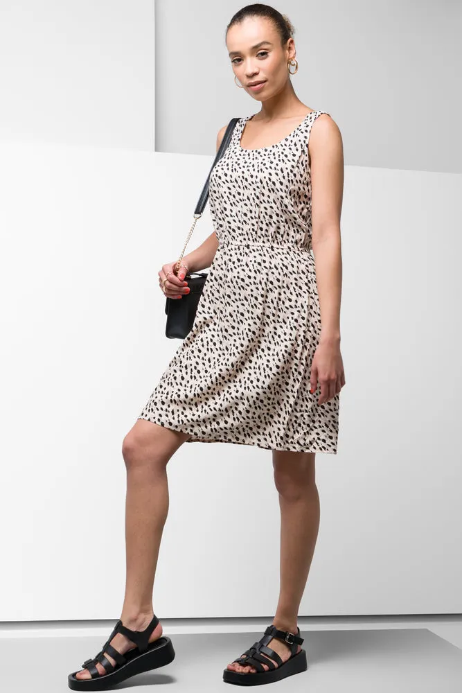 Sleeveless Dress White