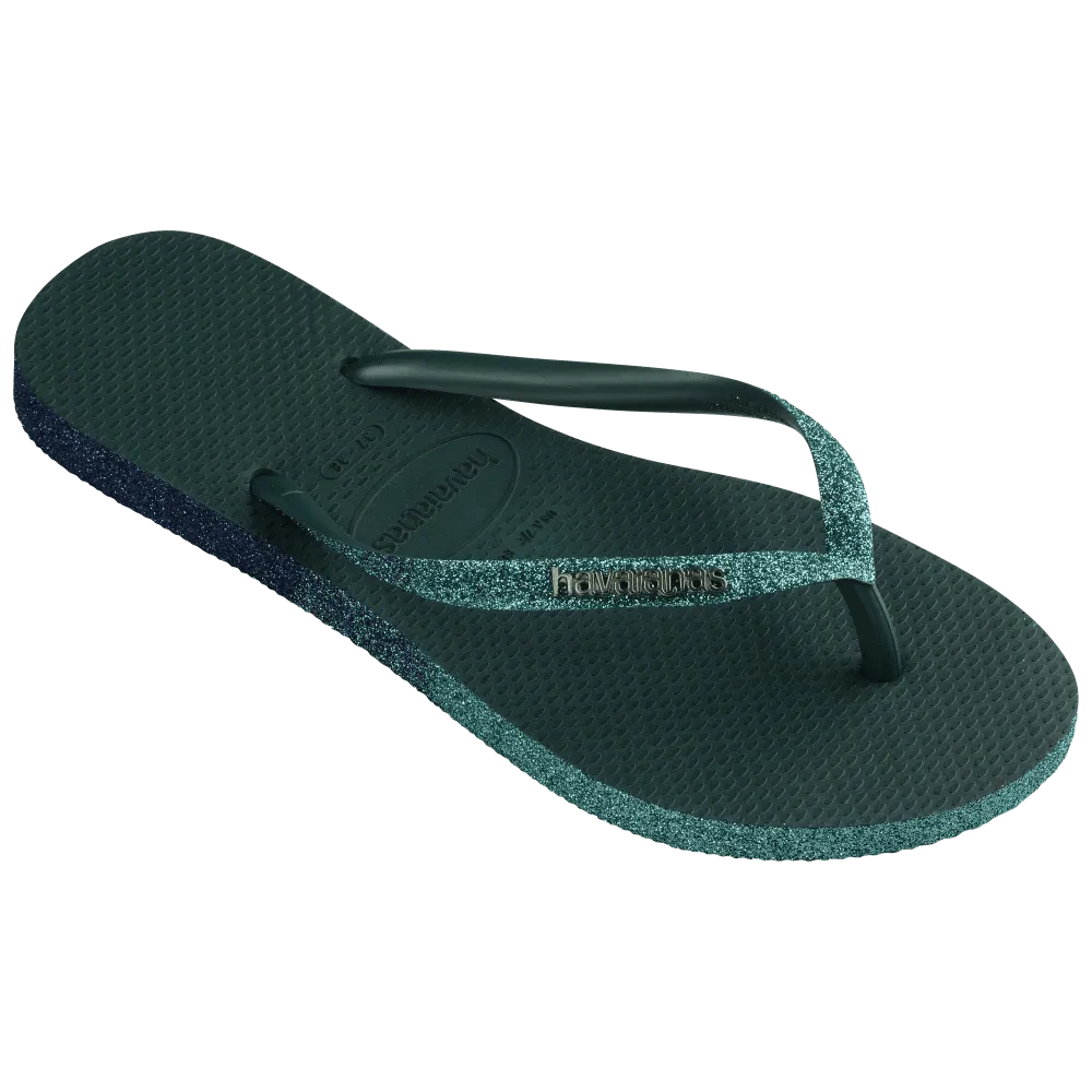 Slim Sparkle Flip Flops