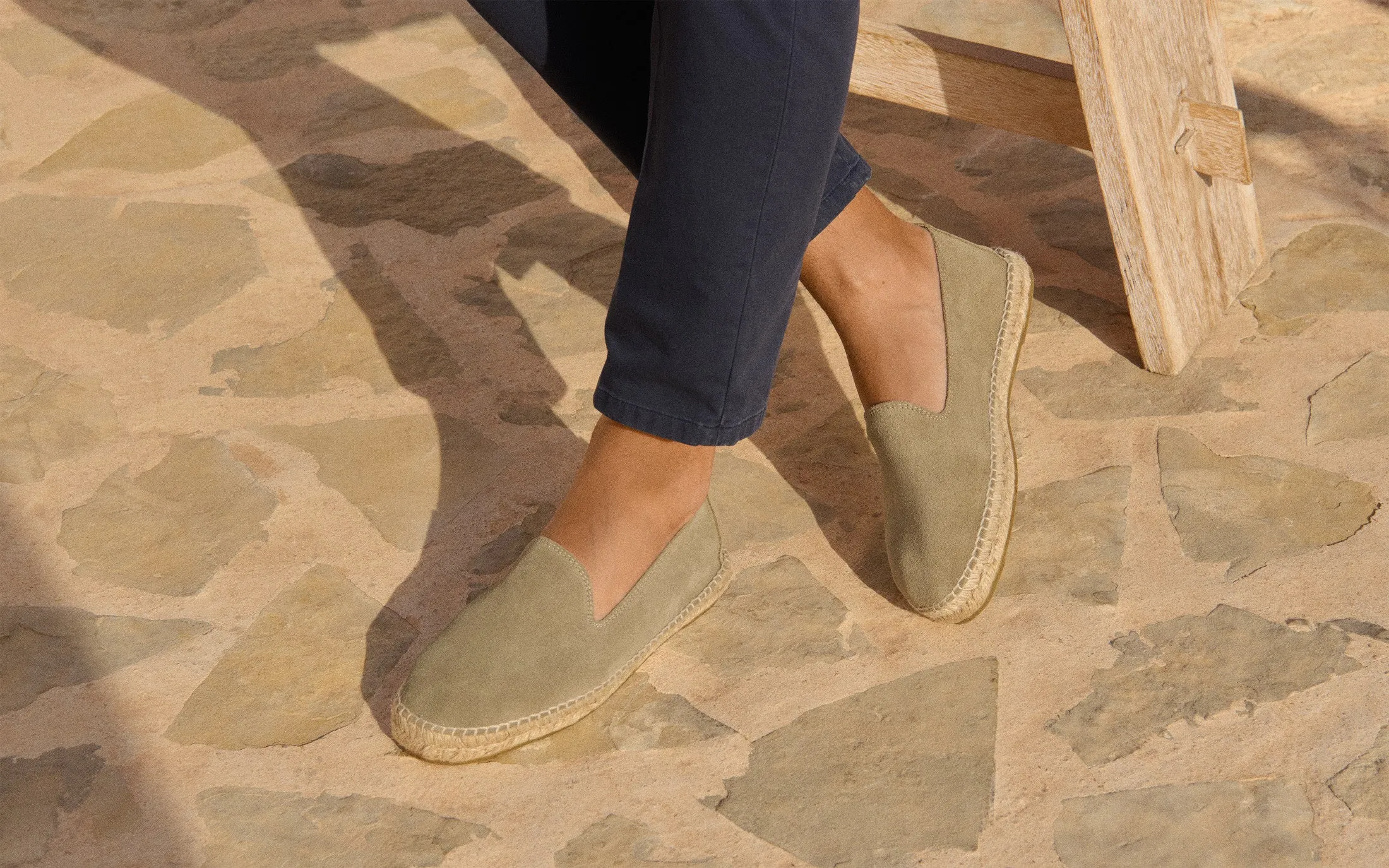 Suede Espadrilles - R44C0 - Hamptons Forest