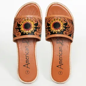 Sunflower Beach Western Leather Sandals