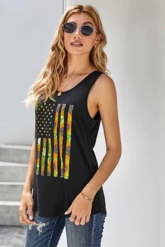 Sunflower Flag Tank