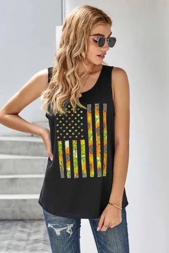 Sunflower Flag Tank