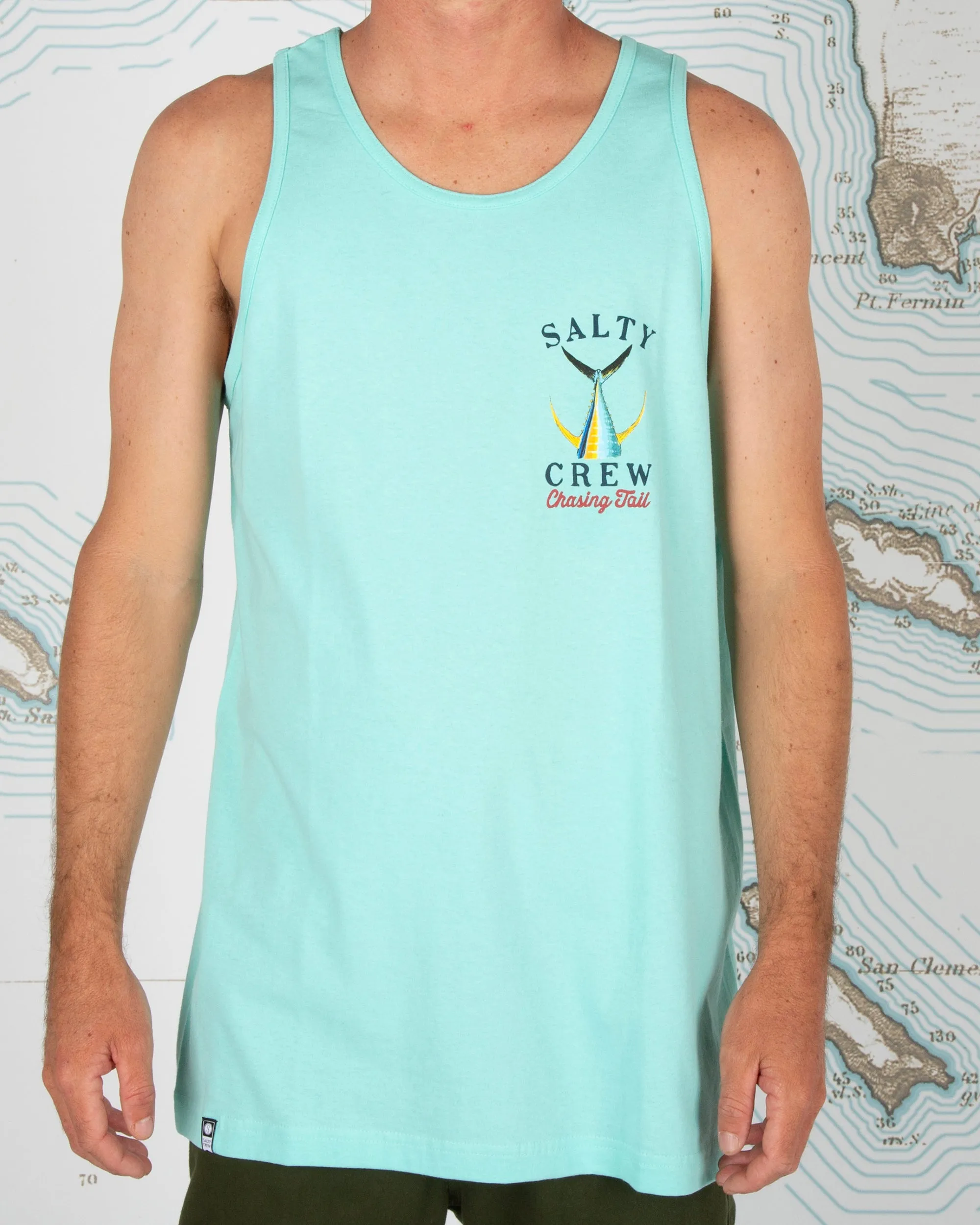 Tailed Seafoam Tank