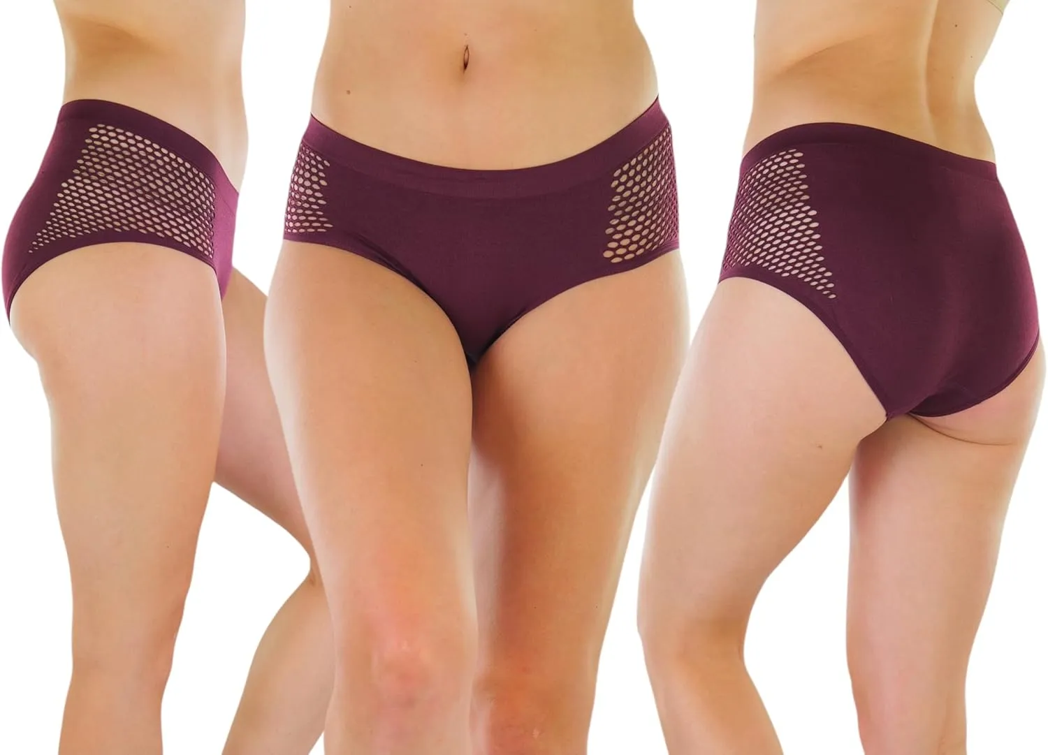 ToBeInStyle Womens Comfortable Pack of 6 Bikini Brief Panties