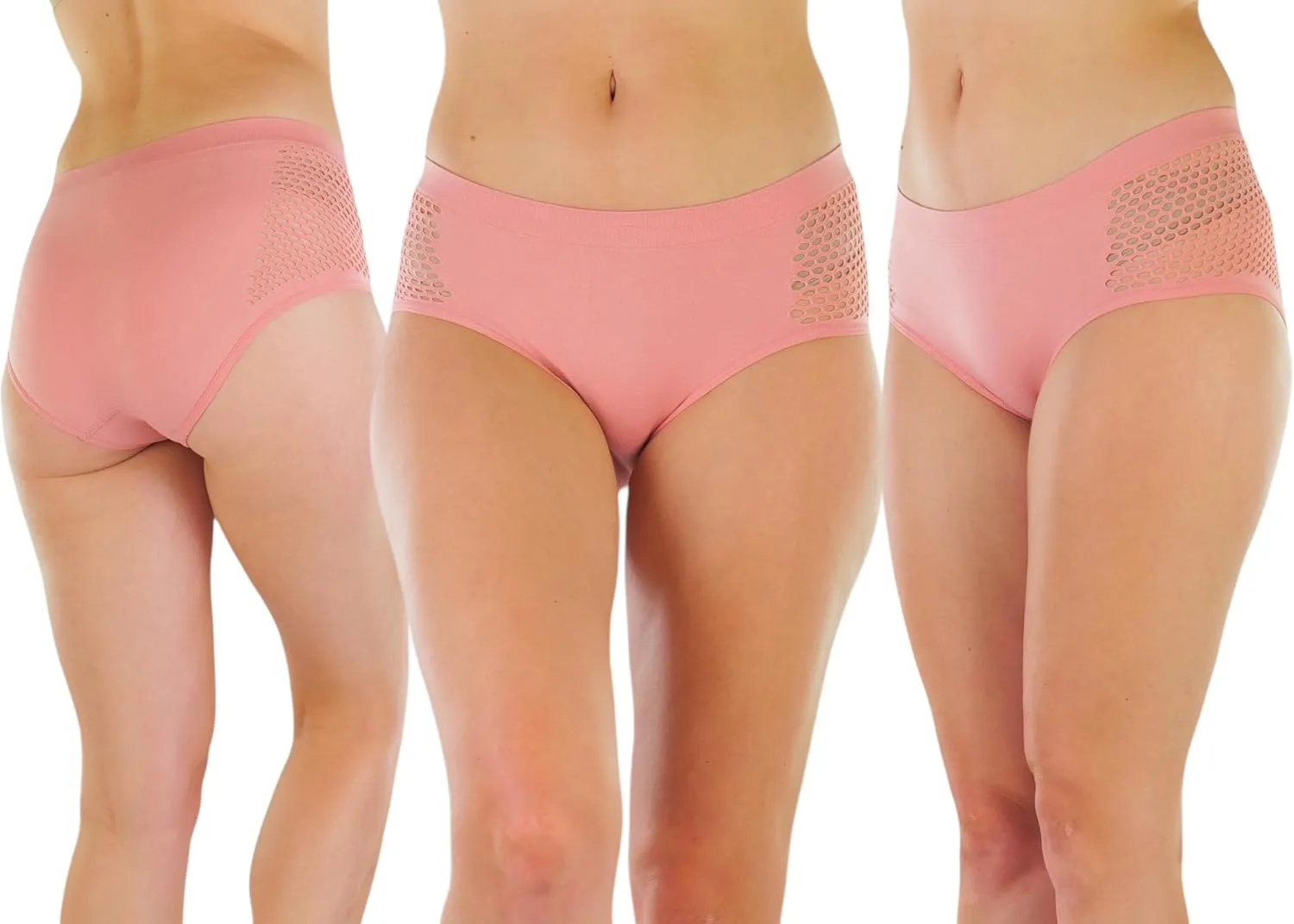 ToBeInStyle Womens Comfortable Pack of 6 Bikini Brief Panties