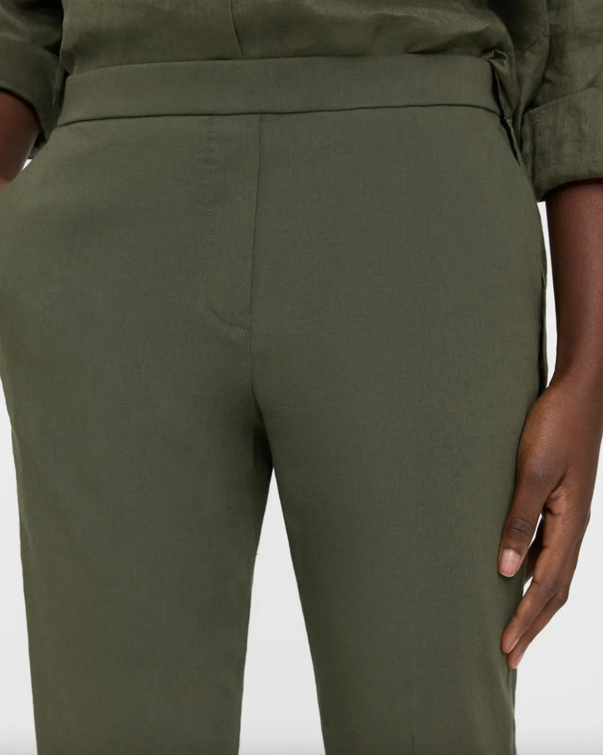 Treeca Pants - Dark Olive