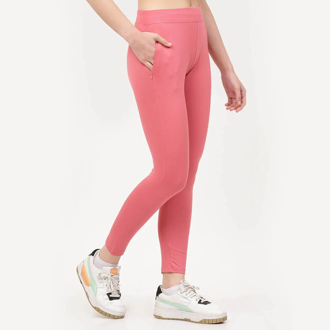 Yoga Pants - Light Coral